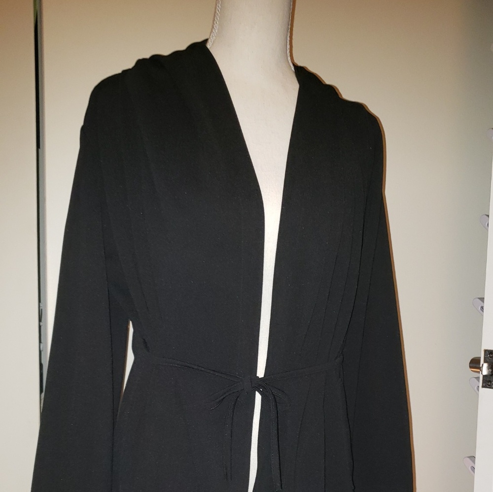 Hooded drape jacket "Eva Tralala"